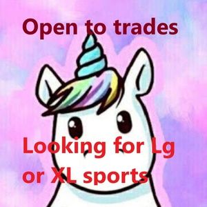 NOT 4 sale TRADES welcome for Lg-XL sports bras!!!